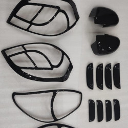 Maruti Suzuki Alto 800 Black Chrome Accessories Combo Kit (2019-Onwards) Set Of 5pcs Maruti Suzuki Alto 800 Black Chrome Accessories Combo Kit (2019-Onwards) Set Of 5pcs