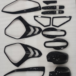 Maruti Suzuki Swift Black Chrome Accessories Combo Kit (Set of 6 items) (2018-Onwards) Maruti Suzuki Swift Black Chrome Accessories Combo Kit (Set of 6 items) (2018-Onwards)