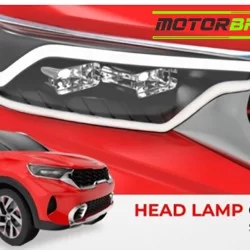 Kia Sonet (2020 Onwards) Chrome Accessories Combo Kit  (Set of 6 items) 