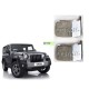 Mahindra Thar (2021 Onwards) Chrome Accessories Combo Kit  (Set of 8 items) 