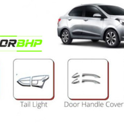 Hyundai Xcent (2014 Onwards) Chrome Accessories Combo Kit  (Set of 6 items)  Hyundai Xcent (2014 Onwards) Chrome Accessories Combo Kit  (Set of 6 items)
