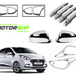 Hyundai Xcent (2017 Onwards) Chrome Accessories Combo Kit  (Set of 6 items)  Hyundai Xcent (2017 Onwards) Chrome Accessories Combo Kit  (Set of 6 items)