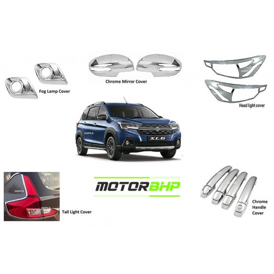 Maruti Suzuki XL6 Chrome Accessories Combo Kit (Set of 6 items)