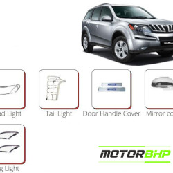 Mahindra XUV500 (2015 Onwards) Chrome Accessories Combo Kit  (Set of 12 items)  Mahindra XUV500 (2015 Onwards) Chrome Accessories Combo Kit  (Set of 12 items)
