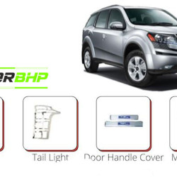 Mahinda XUV500 (2018 Onwards) Chrome Accessories Combo Kit  (Set of 6 items)  Mahinda XUV500 (2018 Onwards) Chrome Accessories Combo Kit  (Set of 6 items)
