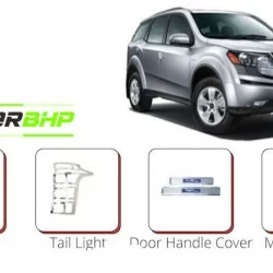 Mahinda XUV500 (2018 Onwards) Chrome Accessories Combo Kit  (Set of 6 items) 
