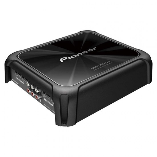 Pioneer GM-D8704 Class-D 4-Channel Bridgeable Car Amplifier Pioneer GM-D8704 Class-D 4-Channel Bridgeable Car Amplifier