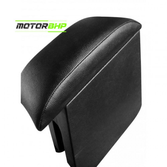 Hyundai Grand i10 Custom Fitted Wooden Car Center Console Armrest - Black