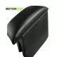 Toyota Glanza Custom Fitted Wooden Car Center Console Armrest - Black