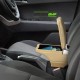 Maruti Suzuki Dzire Beige Chrome Car Armrest With Glass Holder & Ash Tray (2017-Onwards)