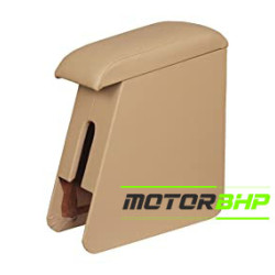 Maruti Suzuki Alto K10 Custom Fitted Wooden Car Center Console Armrest - Beige Maruti Suzuki Alto K10 Custom Fitted Wooden Car Center Console Armrest - Beige