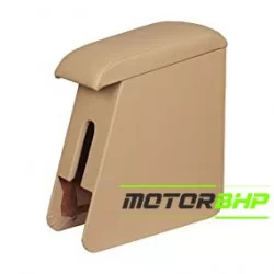 Maruti Suzuki Swift (2005-2010) Custom Fitted Wooden Car Center Console Armrest - Beige