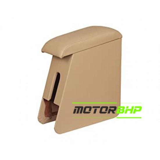 Ford Figo (2008-2014 Onwards) Custom Fitted Wooden Car Center Console Armrest - Beige