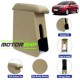 Ford New Figo (2014 Onwards) Custom Fitted Wooden Car Center Console Armrest - Beige