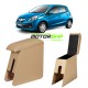 Honda Brio (2011 Onwards) Custom Fitted Wooden Car Center Console Armrest - Beige