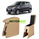Maruti Suzuki Alto K10 Custom Fitted Wooden Car Center Console Armrest - Beige