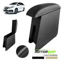 Honda Mobilio (2013-2016) Custom Fitted Wooden Car Center Console Armrest - Black Honda Mobilio (2013-2016) Custom Fitted Wooden Car Center Console Armrest - Black