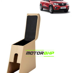 Renault Kwid (2015-2018) Custom Fitted Wooden Car Center Console Armrest - Beige Renault Kwid (2015-2018) Custom Fitted Wooden Car Center Console Armrest - Beige
