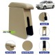 Toyota Etios Custom Fitted Wooden Car Center Console Armrest - Beige