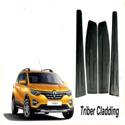 Renault Triber Side Door Beading / Cladding Matte Black  Renault Triber Side Door Beading / Cladding Matte Black