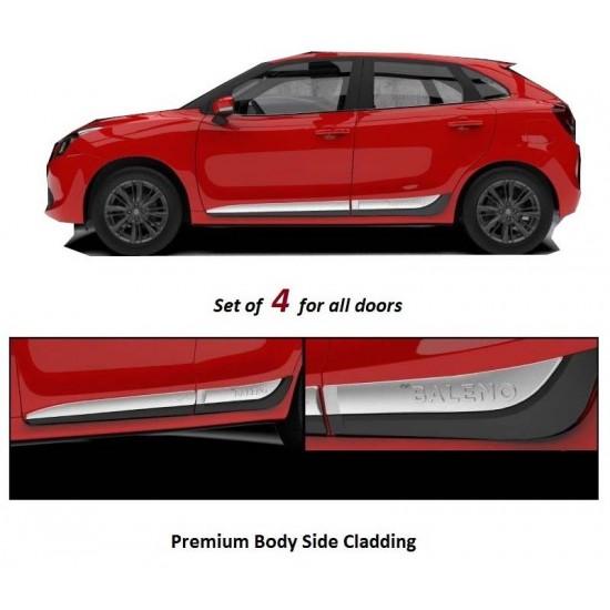 GFX Maruti Suzuki Baleno Side Door Beading /Cladding (2015-Onwards)