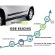  Mahindra Scorpio Door Beading Black With Chrome Line