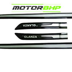 Toyota Glanza Door Beading Black & Sliver Toyota Glanza Door Beading Black & Sliver