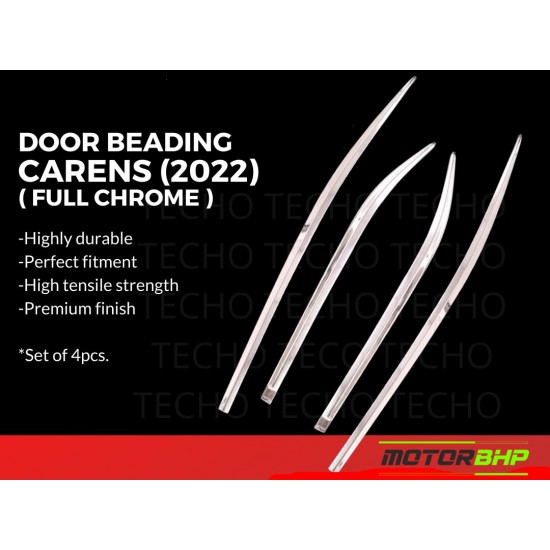 Kia Carens Chrome Door Beading (2022)