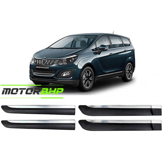 Mahindra Marazzo Door Beading Black With Sliver Line