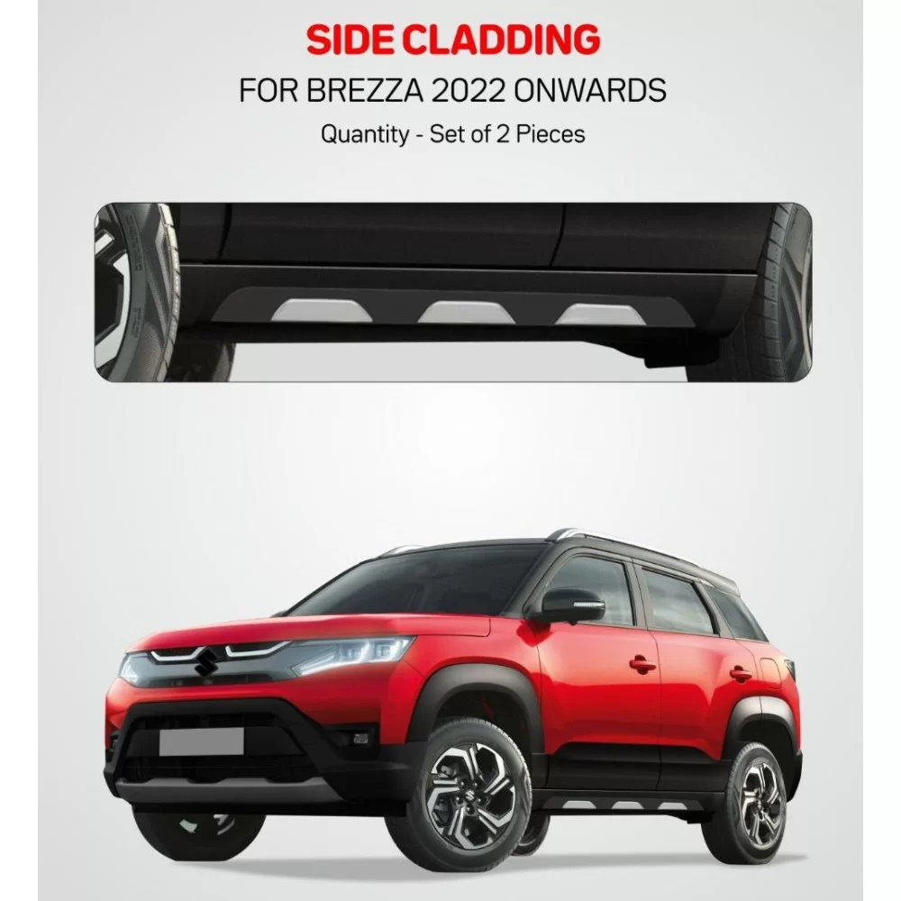 Side beading clearance for brezza