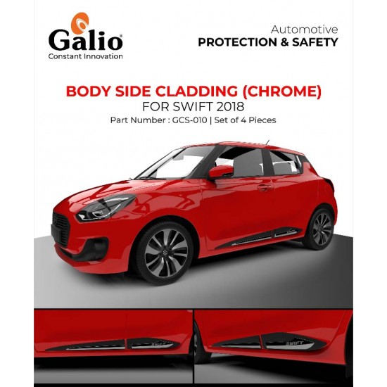 Galio Maruti Suzuki Swift Side Door Cladding Chrome(2018-Onwards)
