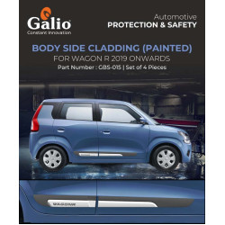 Maruti Suzuki WagonR Door Beading Black & Sliver (2019-Onwards)