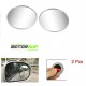  Car Wide Angle Round Blind Spot Mirror (2 Pc)