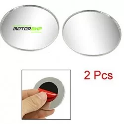  Car Wide Angle Round Blind Spot Mirror (2 Pc)