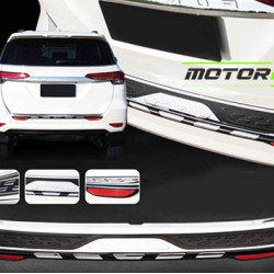 Toyota Fortuner 2016-2019 Onwards Car Rear Foot Plate  Toyota Fortuner 2016-2019 Onwards Car Rear Foot Plate