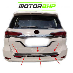 Toyota Fortuner 2016-2019 Onwards Car Rear Foot Plate  Toyota Fortuner 2016-2019 Onwards Car Rear Foot Plate
