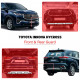 Toyota Innova Hycross Front And Rear Bumper Diffuser Add-on Kit
