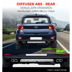 Hyundai Venue Car Bumper Diffuser ABS- Rear (2019 Onwards)