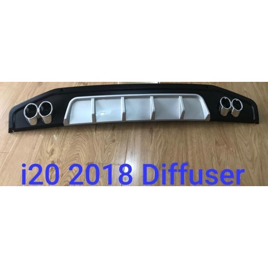 Hyundai Elite i20 Car Bumper Diffuser (2018-Onwards)