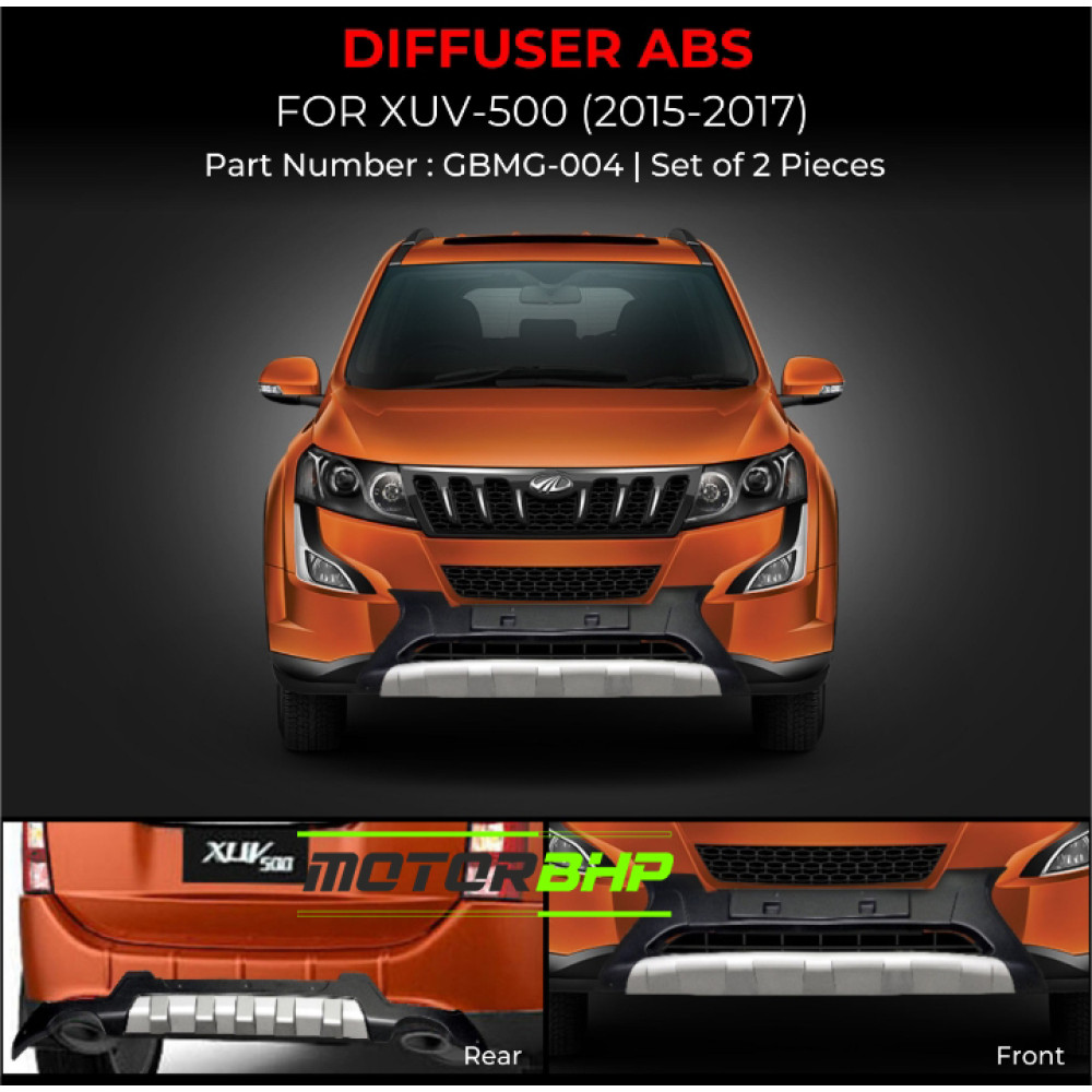 Xuv700 Diffuser Kit Buy Mahindra XUV500 Car Bumper Diffuser Accessories Online ...