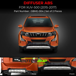 Mahindra XUV500 Car Front And Rear Bumper Diffuser ABS (2015-2017) Mahindra XUV500 Car Front And Rear Bumper Diffuser ABS (2015-2017)