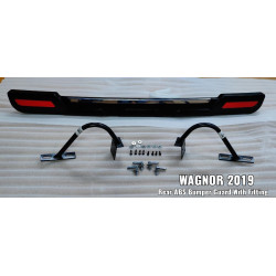 Maruti Suzuki WagonR 2019 Car Rear ABS Bumper Guard With Fitting  Maruti Suzuki WagonR 2019 Car Rear ABS Bumper Guard With Fitting