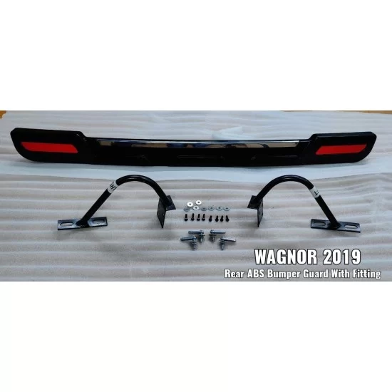  Maruti Suzuki WagonR 2019 Car Rear ABS Bumper Guard With Fitting
