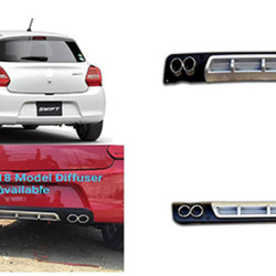 Maruti Suzuki Swift (2018) Car Rear Bumper Diffuser  Maruti Suzuki Swift (2018) Car Rear Bumper Diffuser