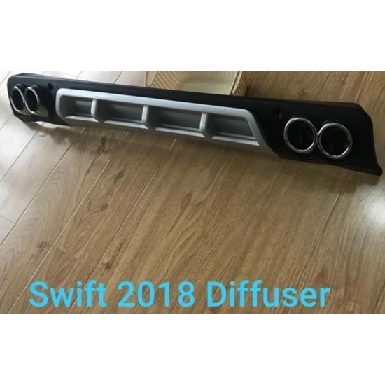  Maruti Suzuki Swift (2018) Car Rear Bumper Diffuser