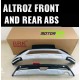  Tata Altroz Front and Rear Bumper Guard Protector Diffuser