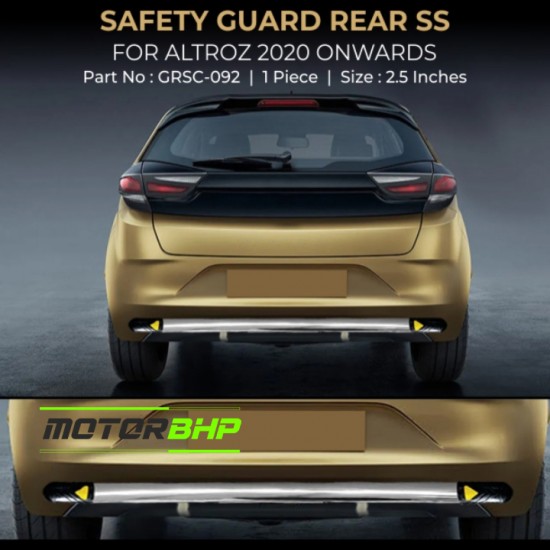 Tata Altrroz Safety Guards Rear -SS (2020-Onwards)