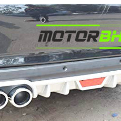 Hyundai Verna Car Rear Black Bumper Diffuser ( 2017-2019)  Hyundai Verna Car Rear Black Bumper Diffuser ( 2017-2019)