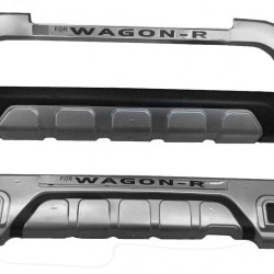 Maruti Suzuki WagonR 2019 Front and Rear Bumper Guard Protector Diffuser  Maruti Suzuki WagonR 2019 Front and Rear Bumper Guard Protector Diffuser