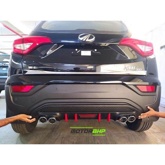 Mahindra XUV 300 Car Bumper Diffuser